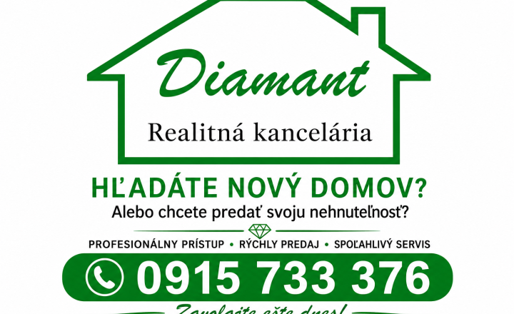 🔎 HĽADÁME PRE KLIENTA | 4-IZBOVÝ BYT NA PRENÁJOM – TRNAVA - fotografia 1